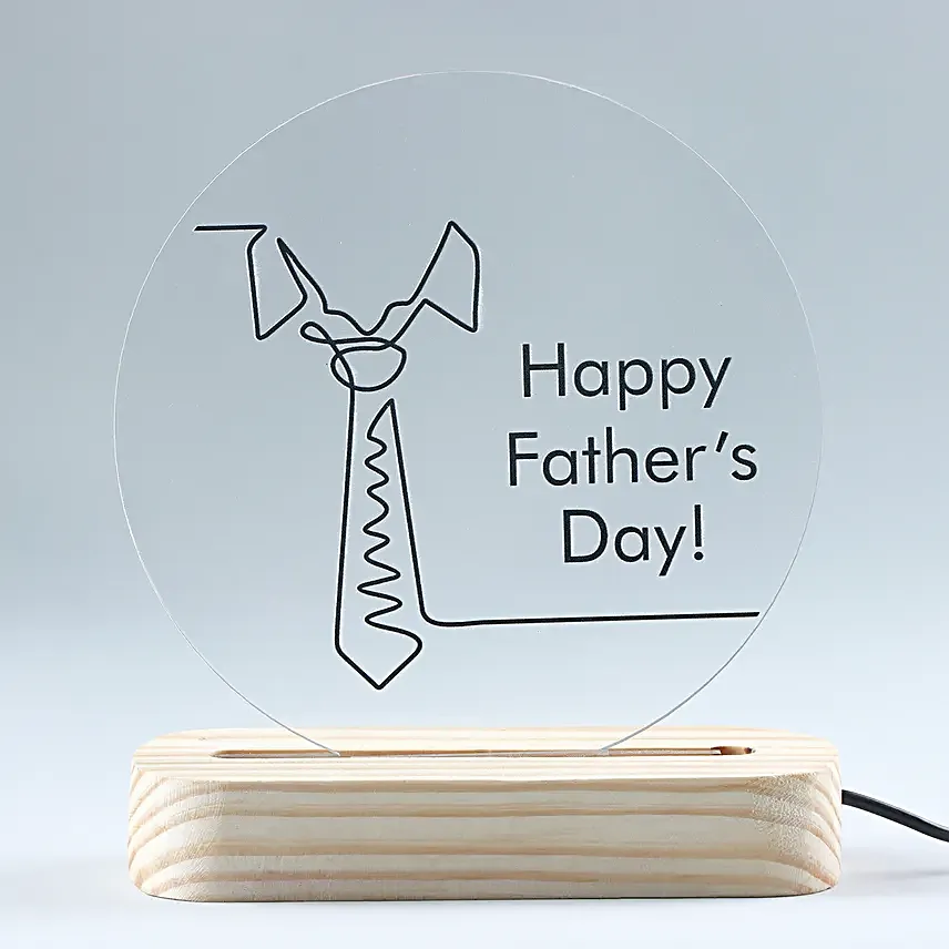 Fathers Day Glow Lamp