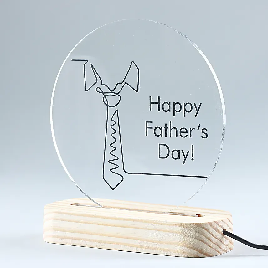 Fathers Day Glow Lamp