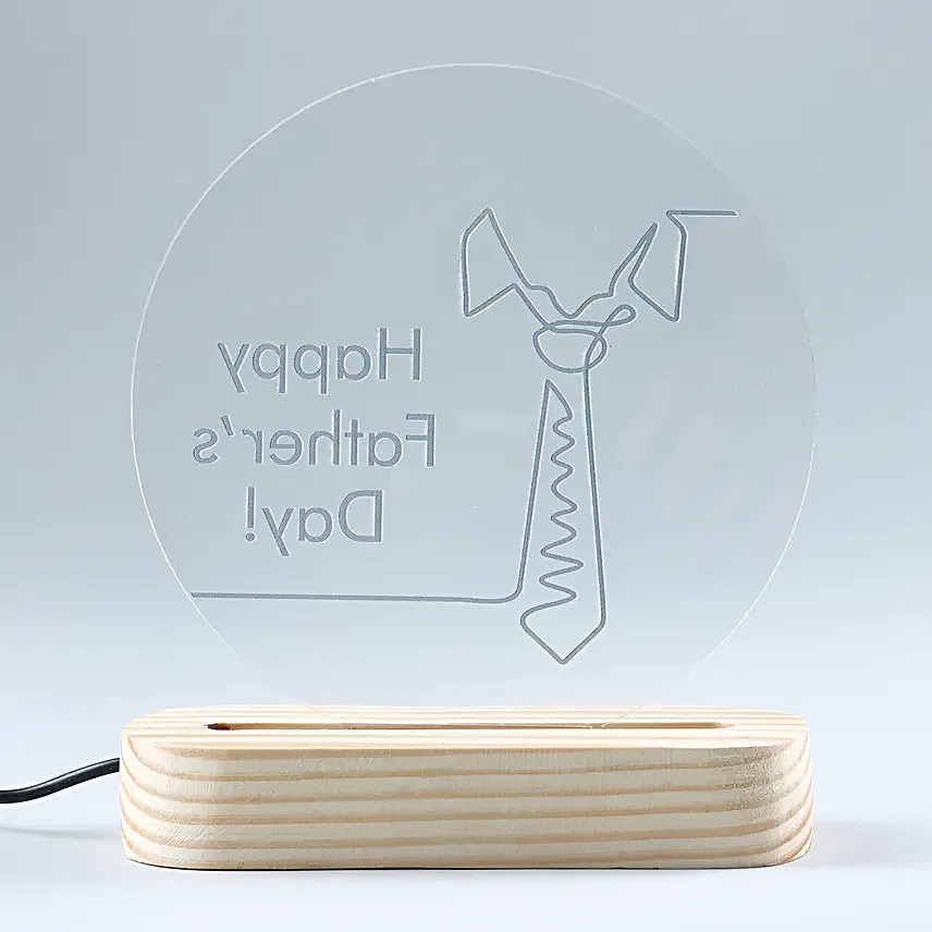 Fathers Day Glow Lamp
