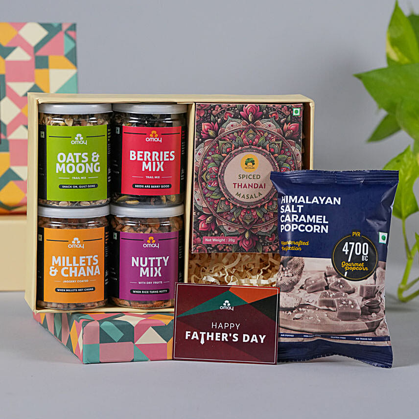 Fathers Day Healthy Snacks Hamper