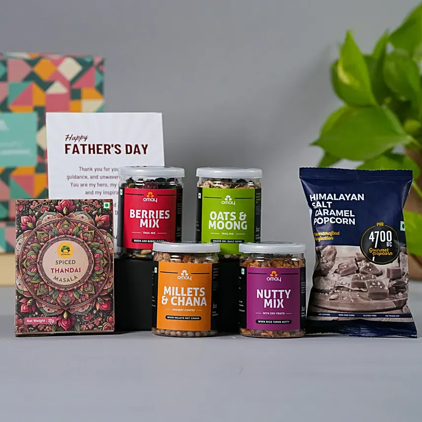 Fathers Day Healthy Snacks Hamper