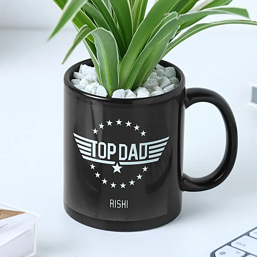 Fathers Day Mug N Foliage Delight