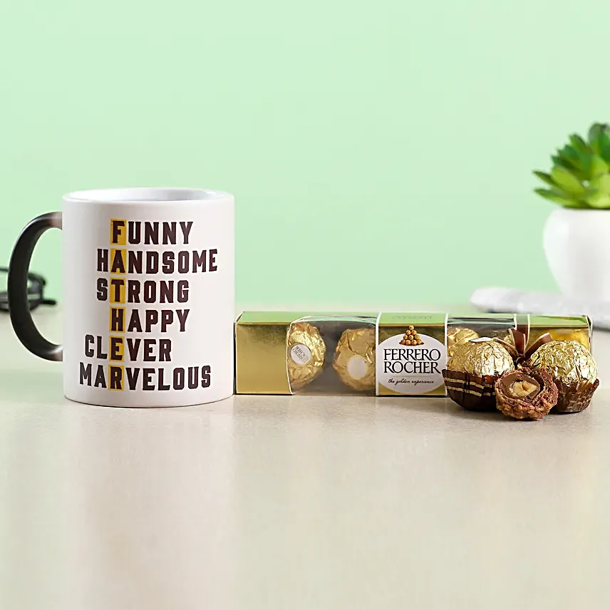 Father's Day Special Mug & Ferrero Rocher