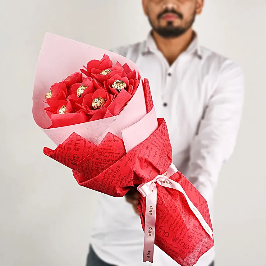 Ferrero Rocher Bouquet 8 Pcs