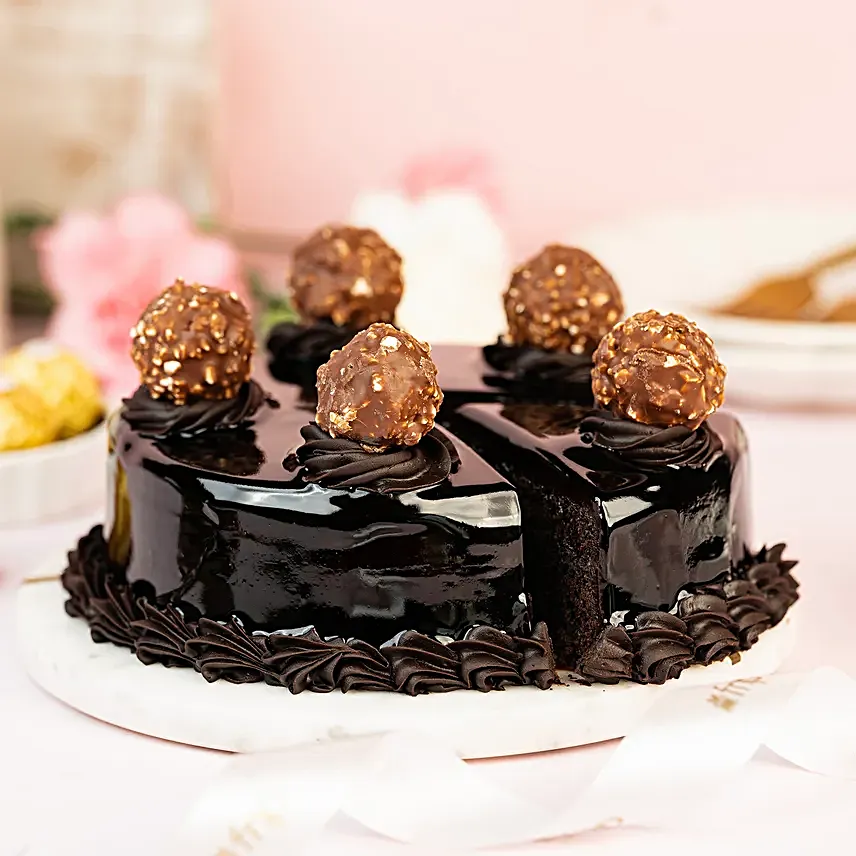 special Ferrero rochre truffle cake online