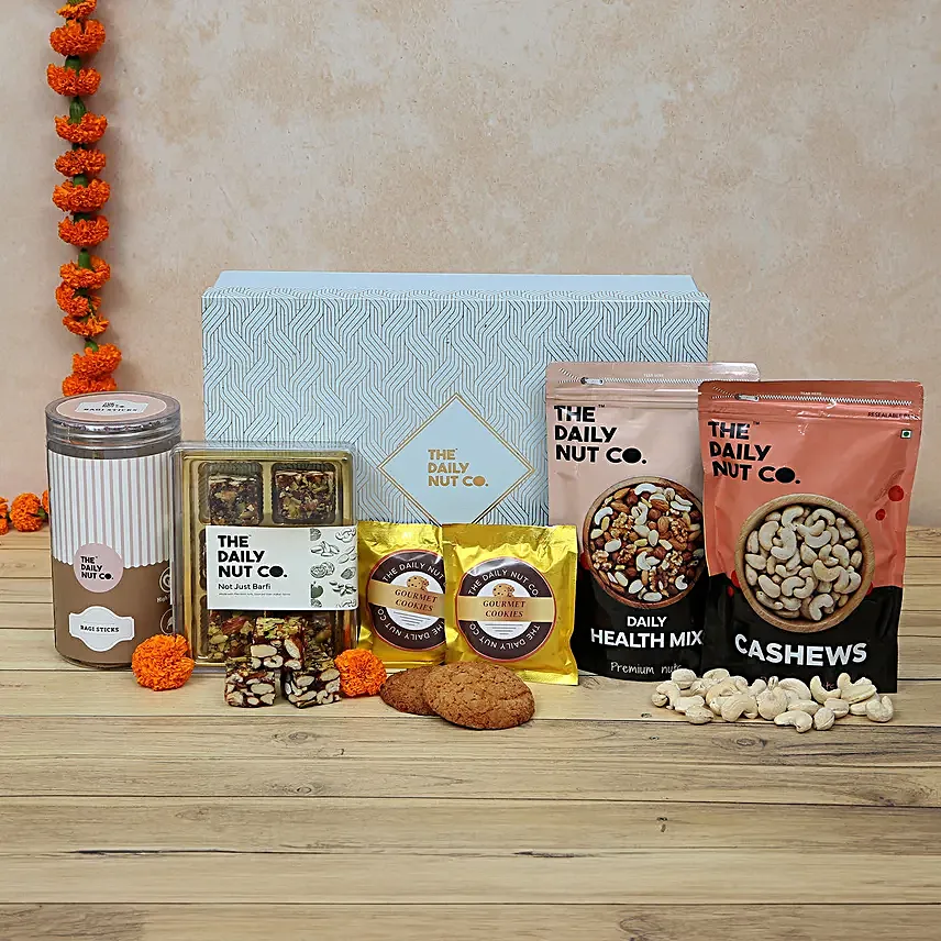 Festive Cravings Sweet And Namkeen Hamper
