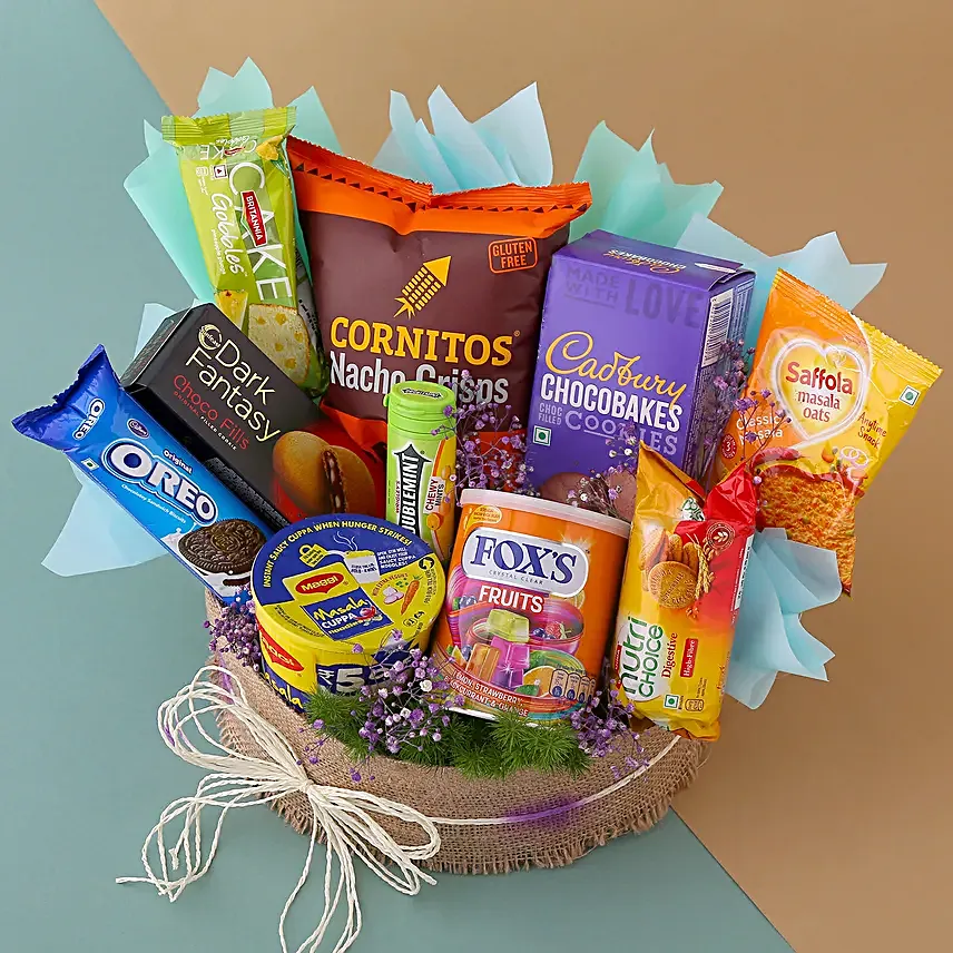 Festive Joy Sweet N Savoury Treats Hamper