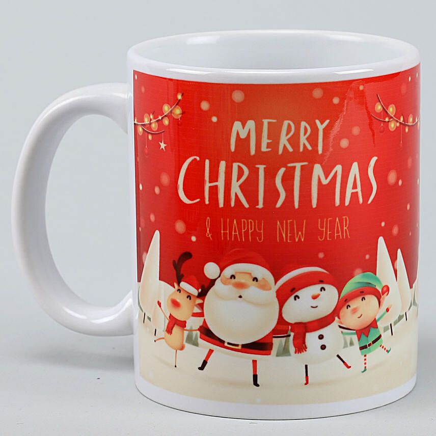 Festive Merry Christmas Mug Hand Delivery