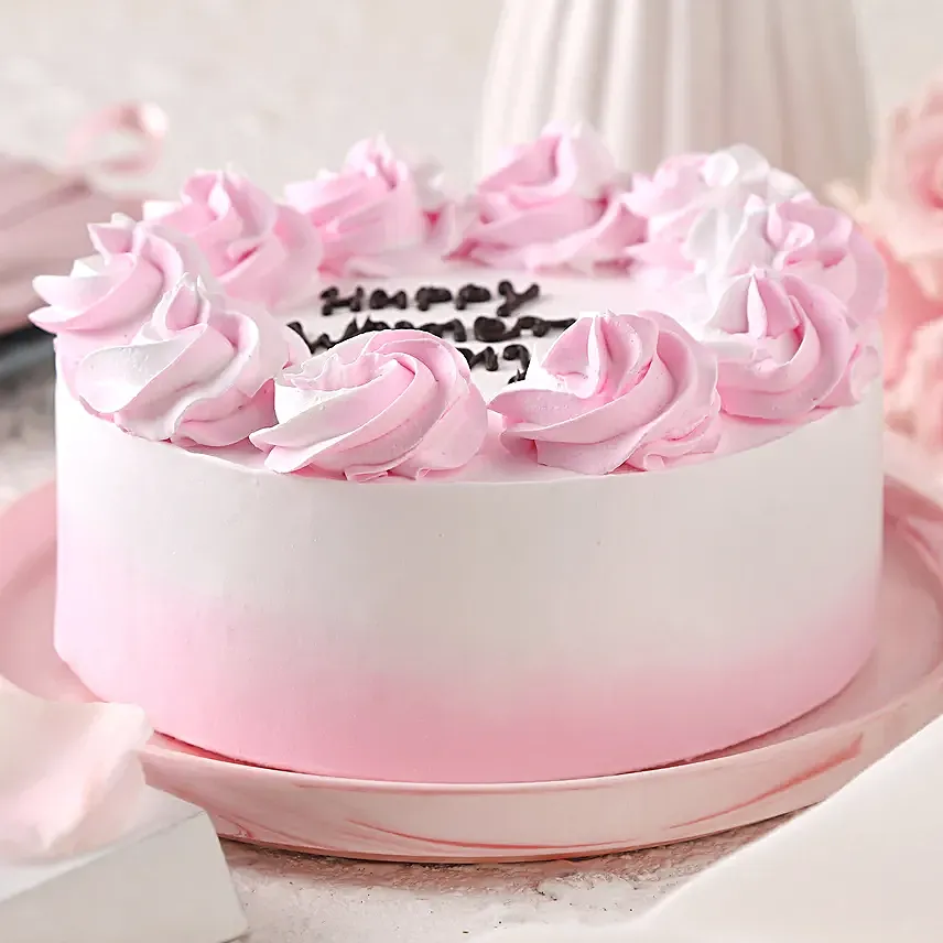 Flavourful White Forest Cake Half Kg