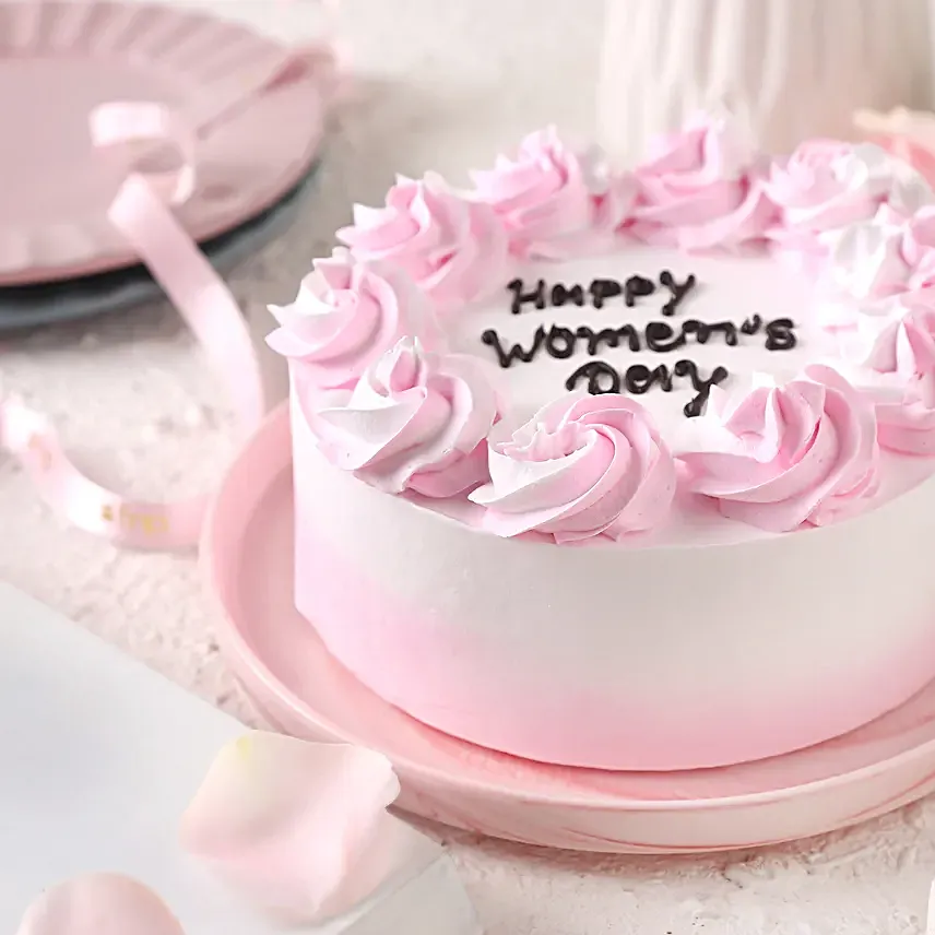 Flavourful White Forest Cake Half Kg