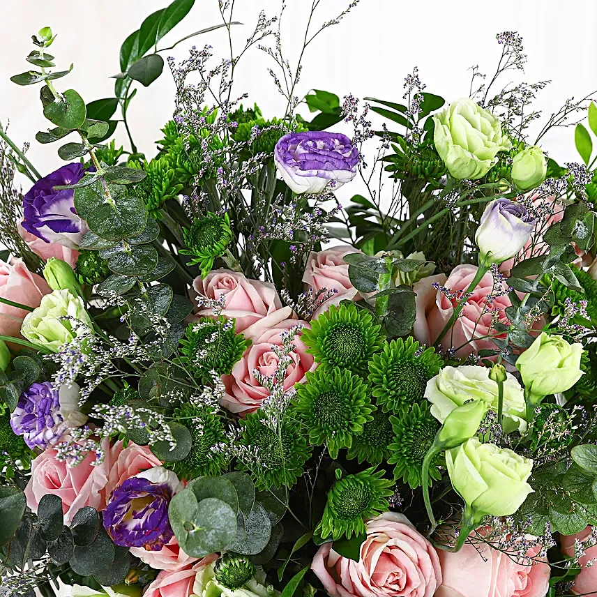 Floral Bloom Rakhi Set