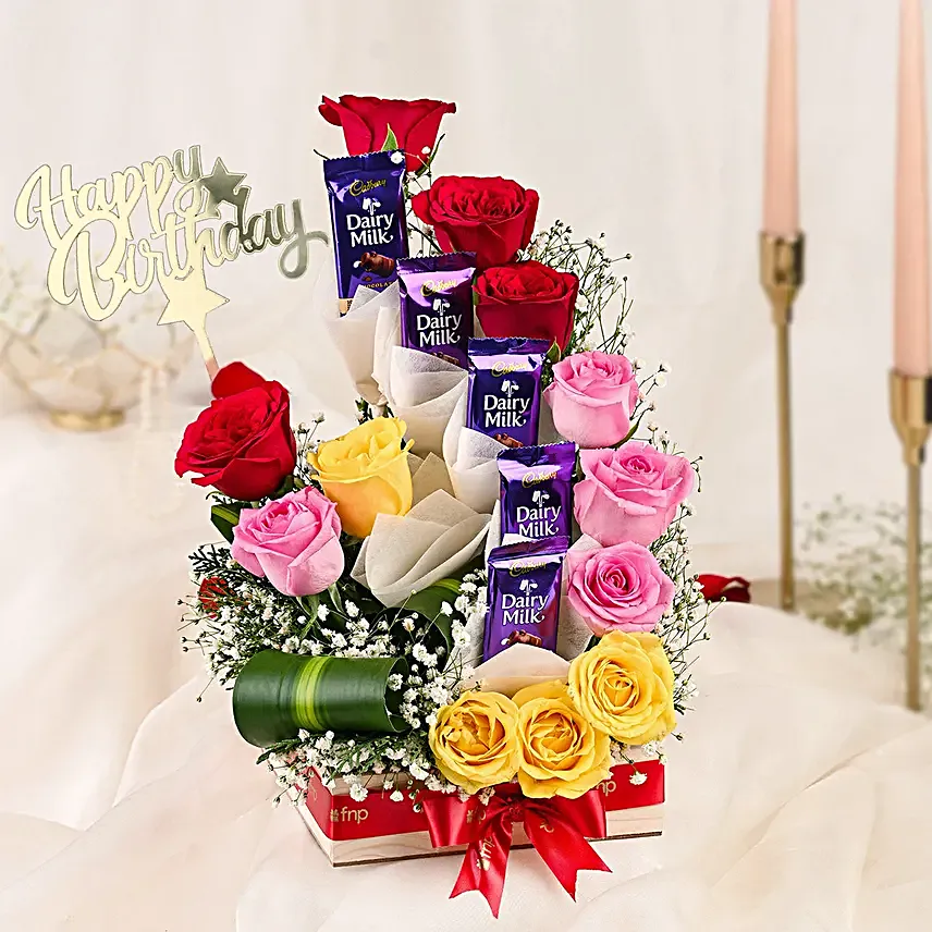 Floral Chocolatey Wishes With Guitarist 10 to 15 Min