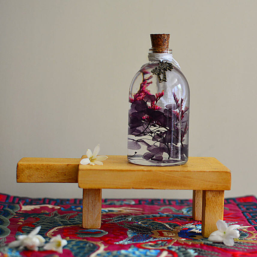 Flower Tabletop with Blushing Mauves