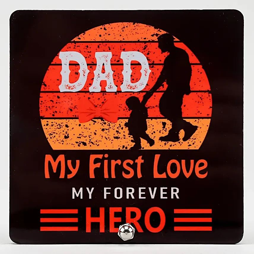 Forever Hero Papa Mug Table Top