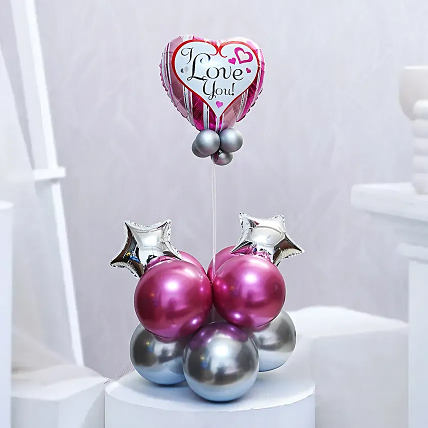 Forever in Love Balloon Arrangement