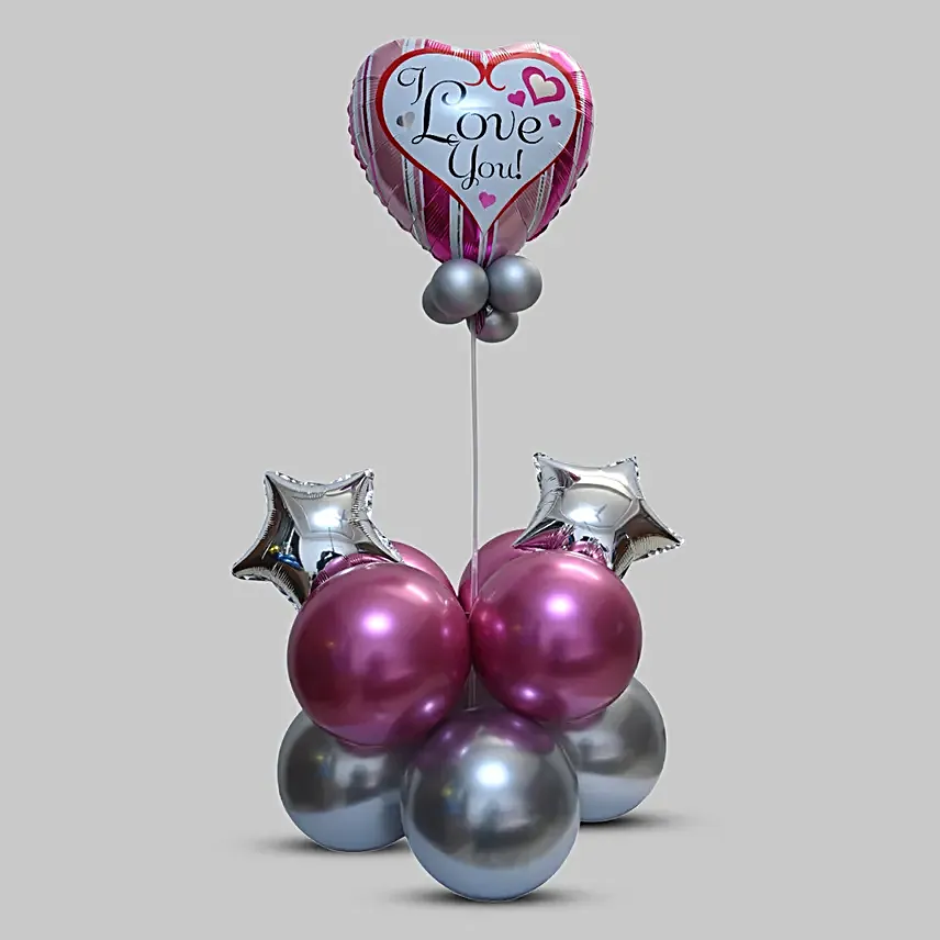 Forever in Love Balloon Arrangement