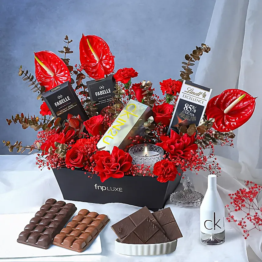 Fragrant Love Symphony Karwa Chauth Hamper