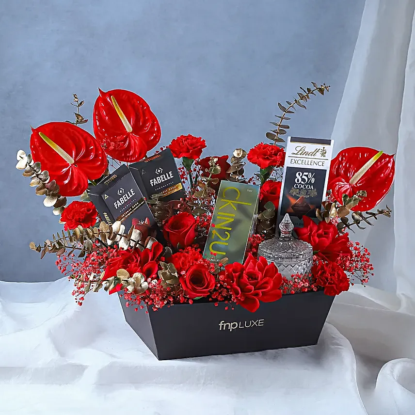 Fragrant Love Symphony Karwa Chauth Hamper