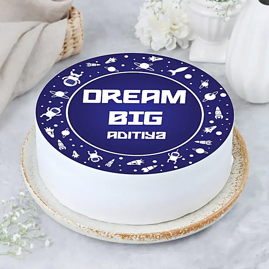 Fresh Pineapple Dream Cake Half Kg