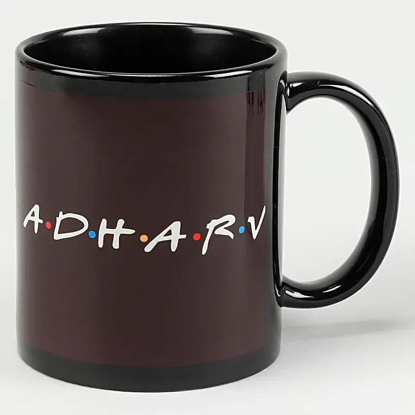 Friends Theme Personalised Mug Set Hand Delivery