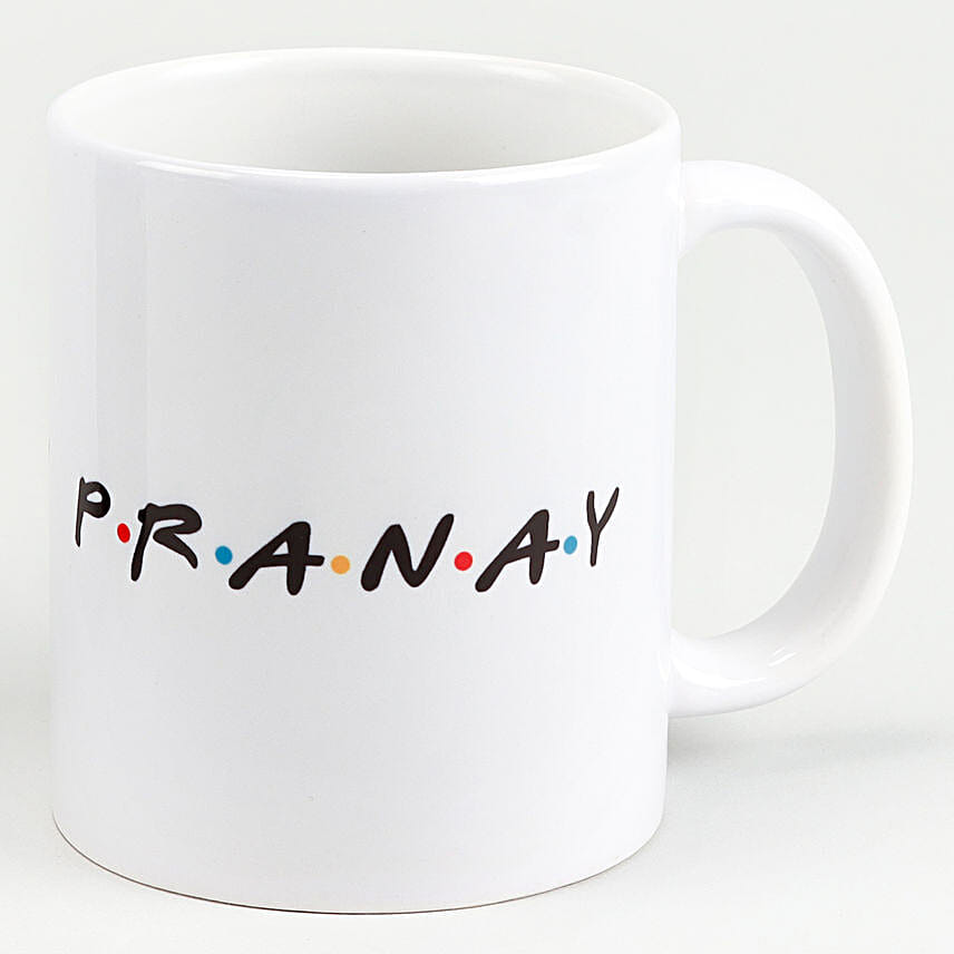 Friends Theme Personalised Mug Set Hand Delivery