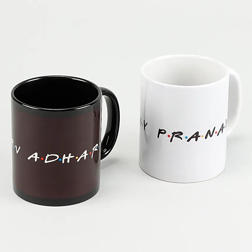 Friends Theme Personalised Mug Set