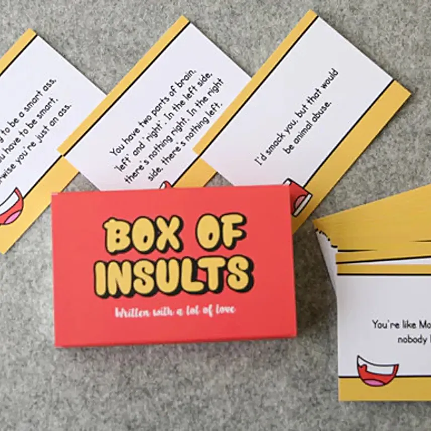 Friendship Day Fun Box of Insults
