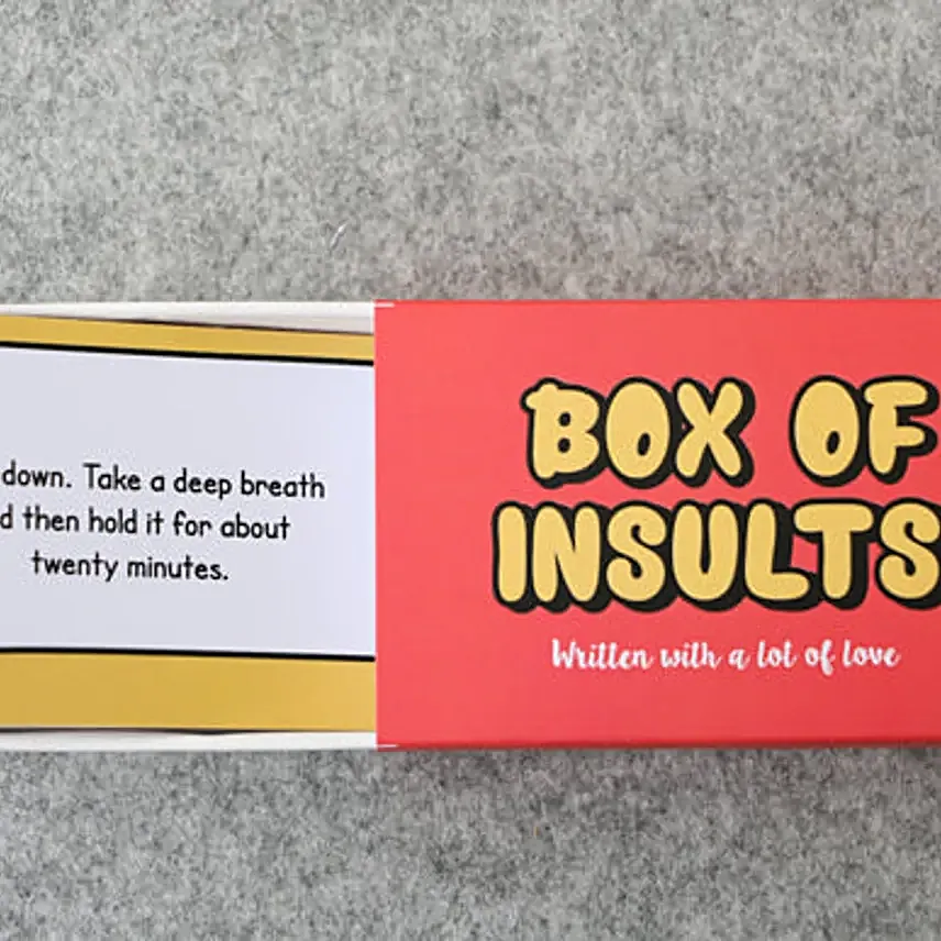 Friendship Day Fun Box of Insults