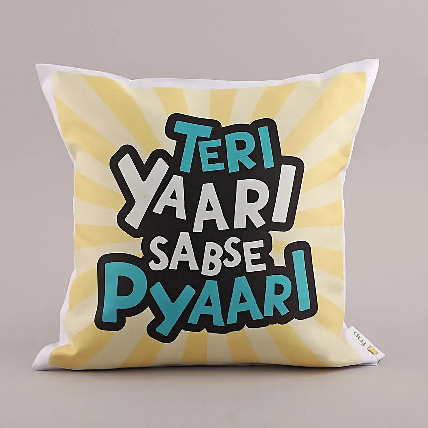 Friendship Day Quote Cushion