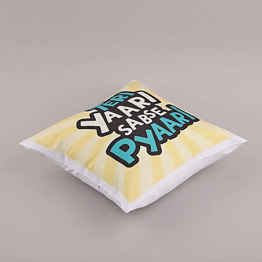 Friendship Day Quote Cushion