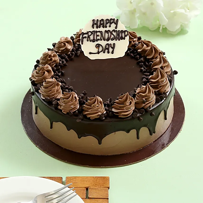 Online Chocolate Friendship Day Cake