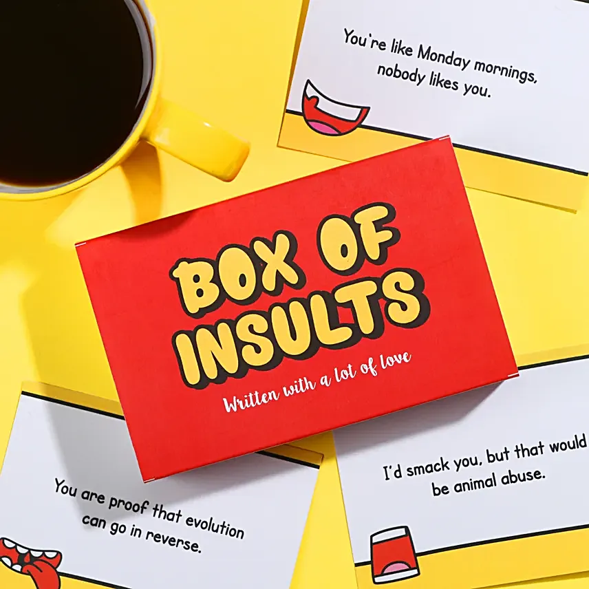 Fun Box of Insults For Your BFF