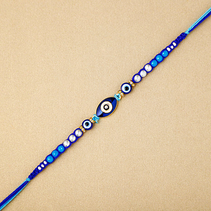 Galactic Blue Protector Evil Eye Rakhi