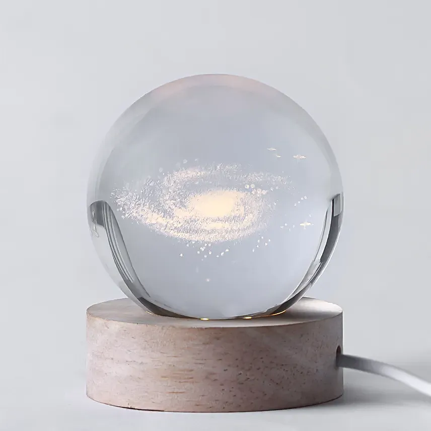 Galaxy Crystal Ball Night Lamp