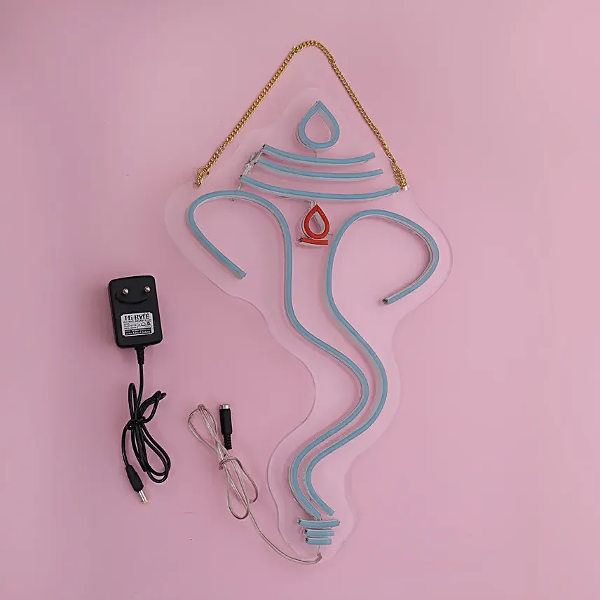 Ganesha Face LED Neon Light