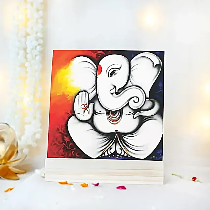 Ganesha Grace Rakhi Gift Set
