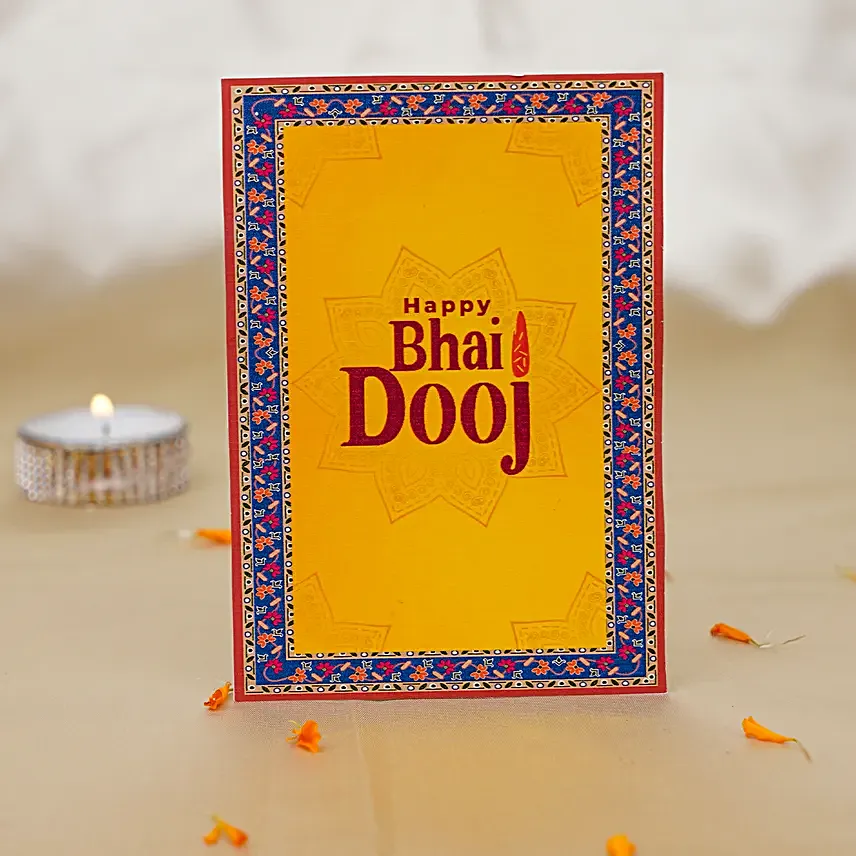 Ganesha Thali N Dry Fruits Bhaidooj Gift