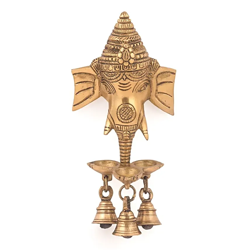 Ganesha Wall Hanging Diya