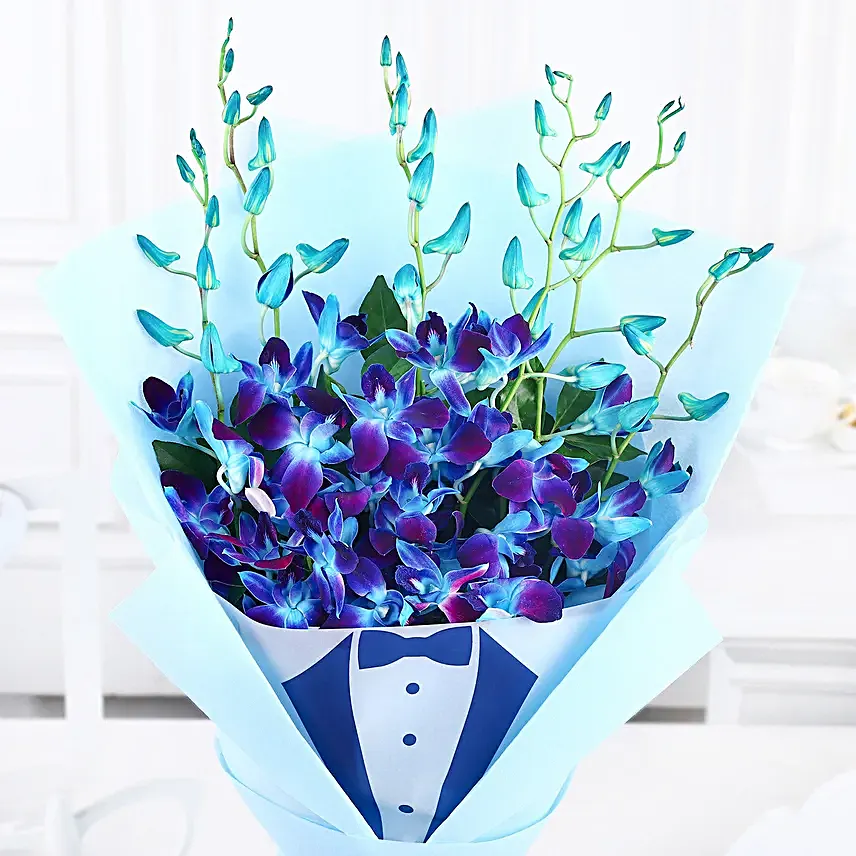 Gentlemans Delight Orchid Bouquet