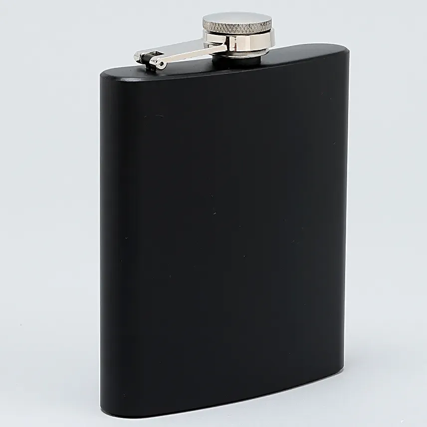 Gentlemen Personalised Stainless Steel Hip Flask