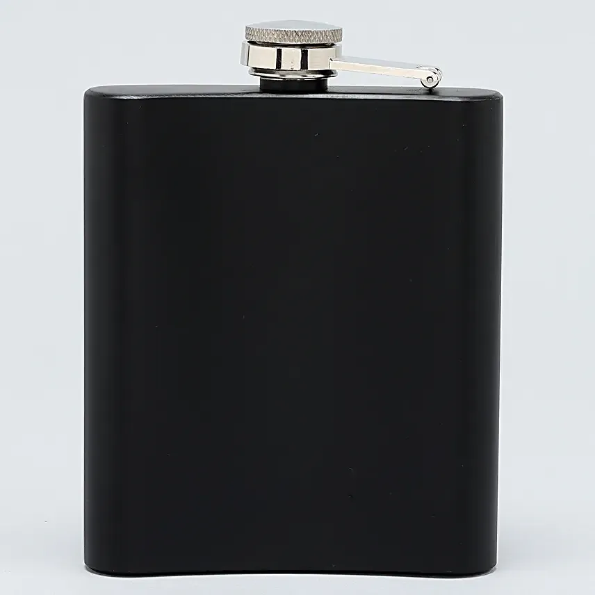 Gentlemen Personalised Stainless Steel Hip Flask