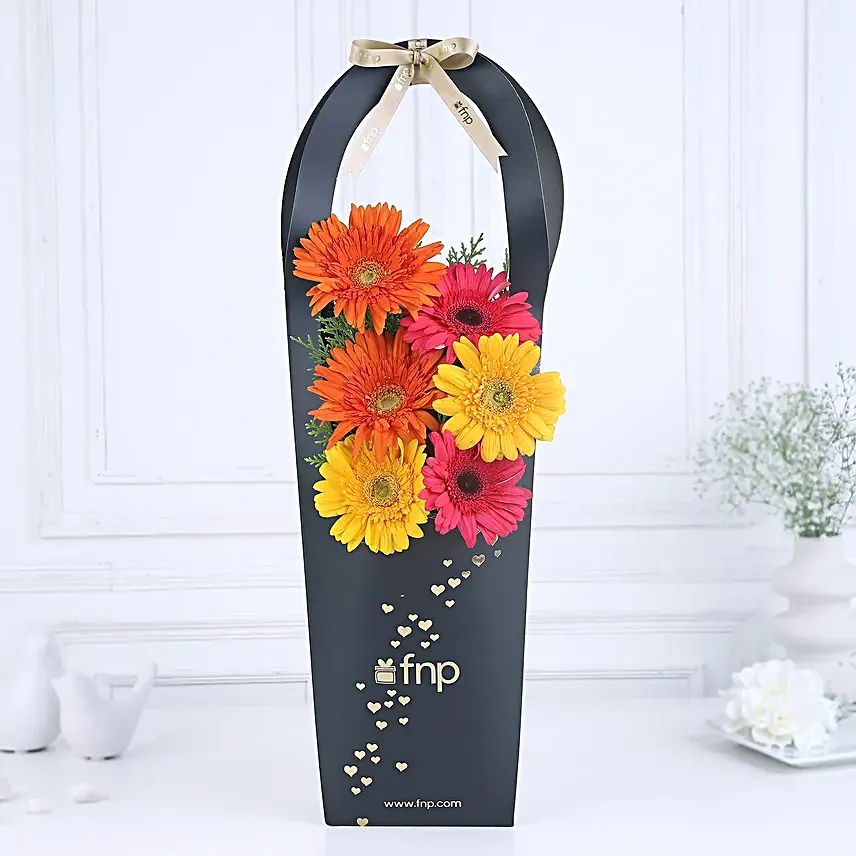 Gerberas Hearts Sleeve