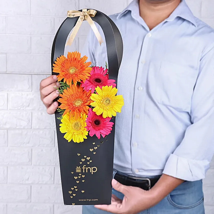 Gerberas Hearts Sleeve