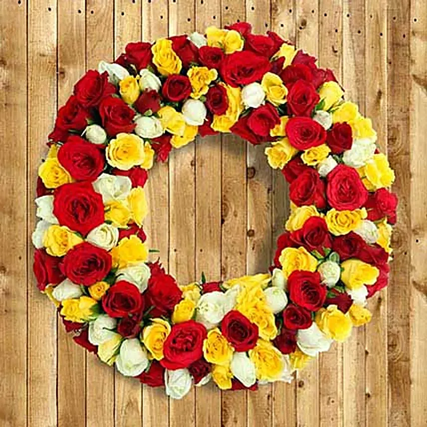 Wreath of roses