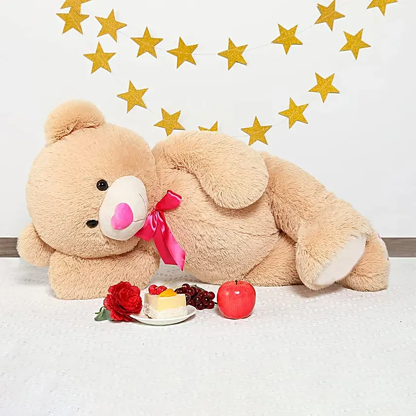 Giant Lovable Bear Plush Teddy
