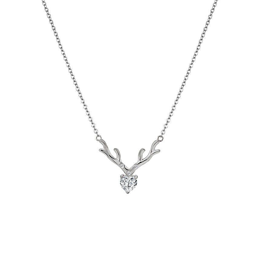 Giva Anushka Sharma Deer Heart Love Necklace