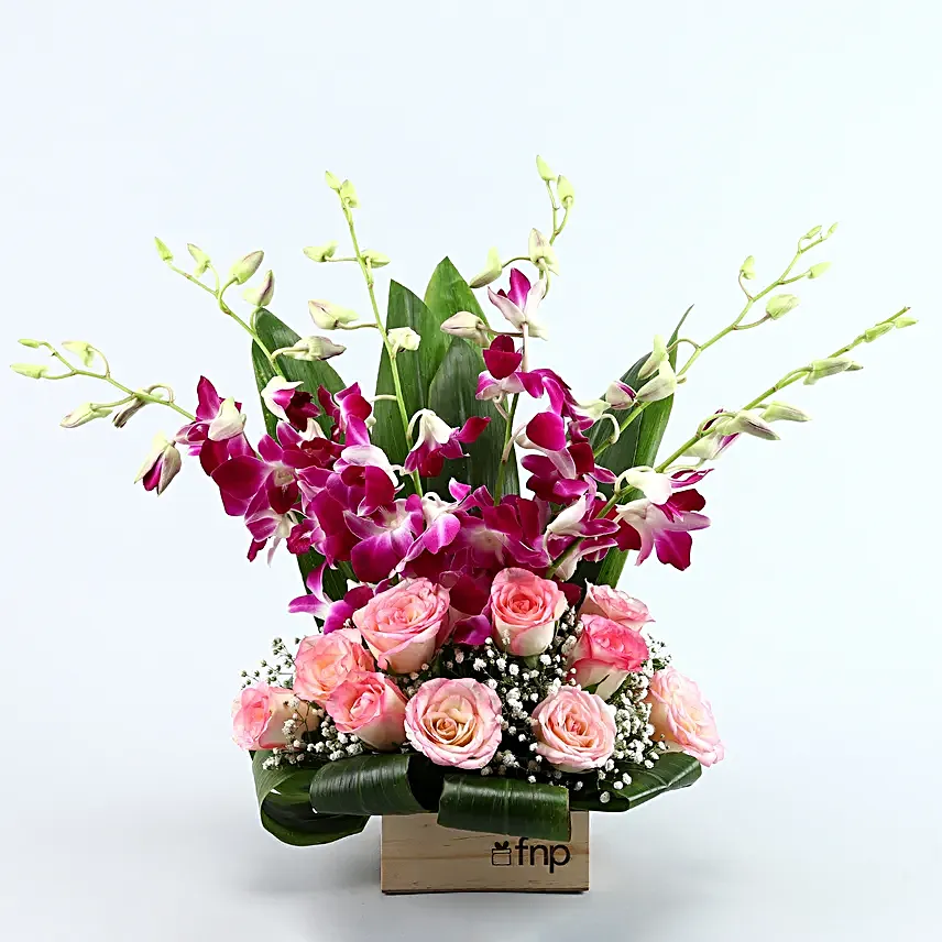 Gleaming Beauty Floral Arrangement Celebrations Box