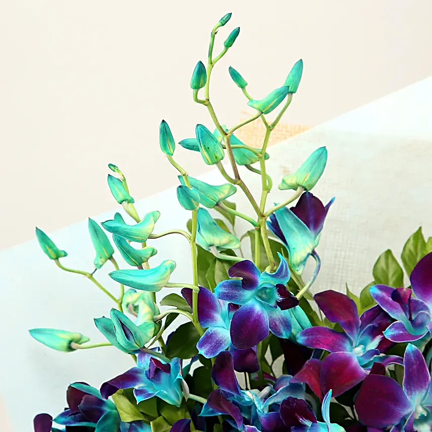 Gleaming Love Orchids Bouquet