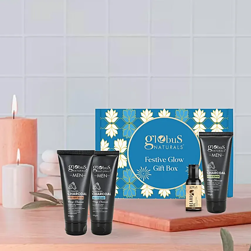 Glow N Groom Charcoal Box For Him