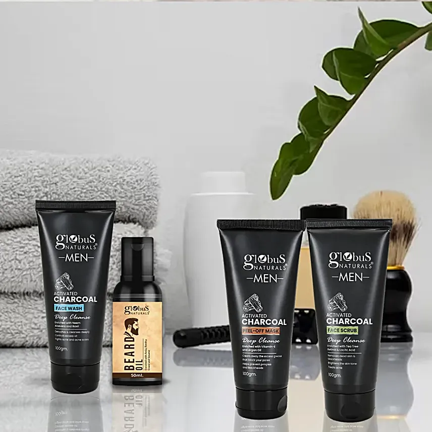 Glow N Groom Charcoal Box For Him